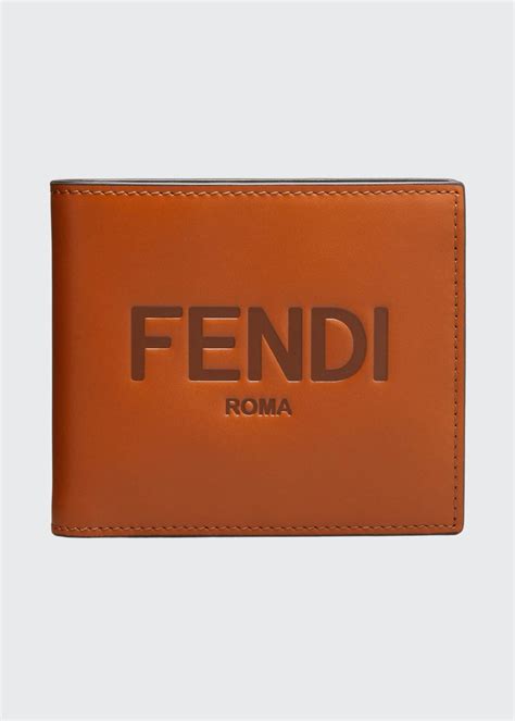 fendi men's leather wallet|Fendi men's long wallet.